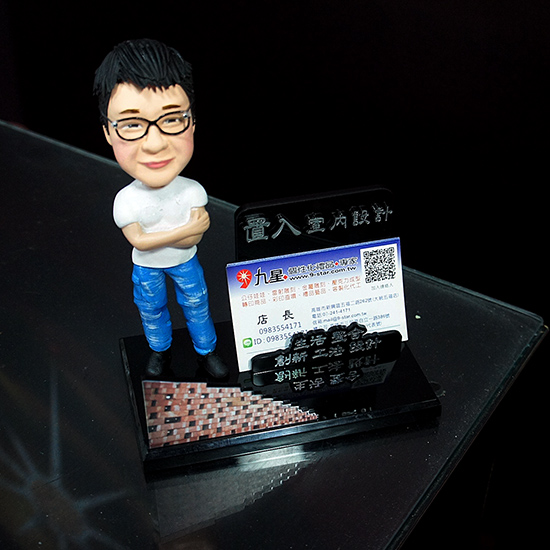 名片座客製化公仔